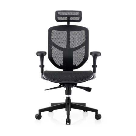 เก้าอี้สำนักงาน DF PROCHAIR รุ่น Enjoy-H Basic สีดำ_1